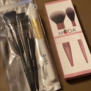 6 Face Brush Set